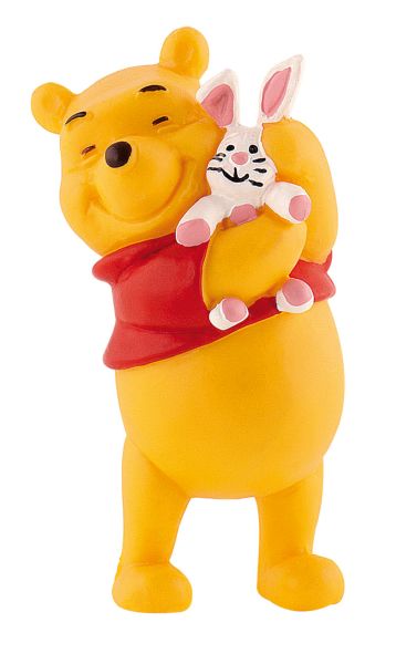 12328 WINNIE THE POOH CON CONEJO (BULLYLAND)