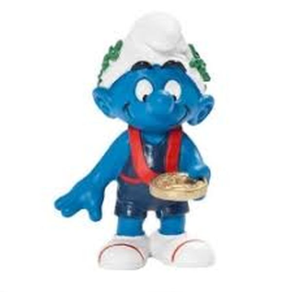 [20745] 20745 PITUFO OLIMPICO MEDALLA