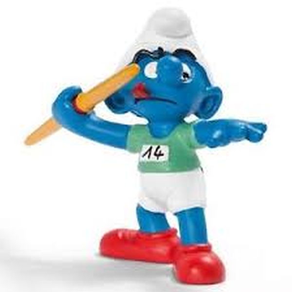 [20744] 20744 PITUFO OLIMPICO JABALINA