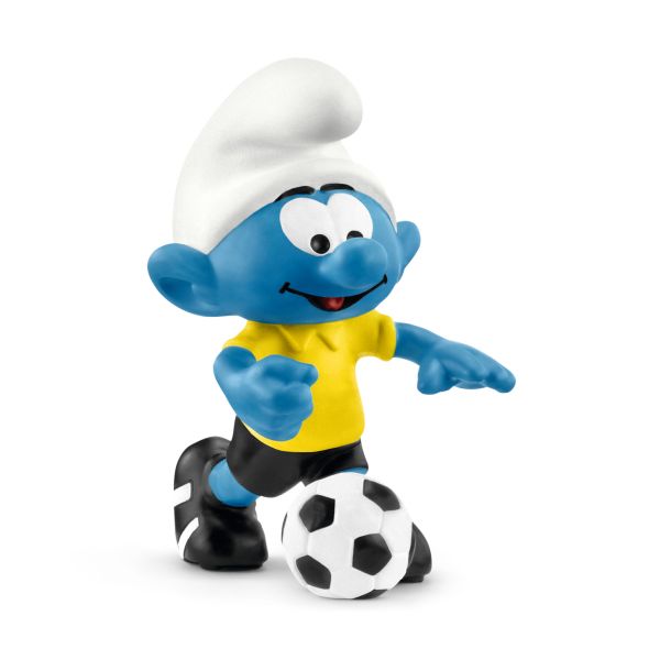 [20806] 20806-Pitufo futbolista con pelota-(Schleich)