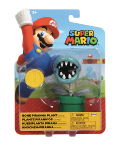 Super Mario 10 cm - Planta Piraña Huesos
