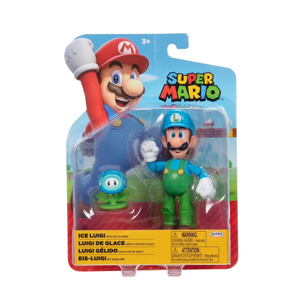 Super Mario 10 cm - Ice Luigui