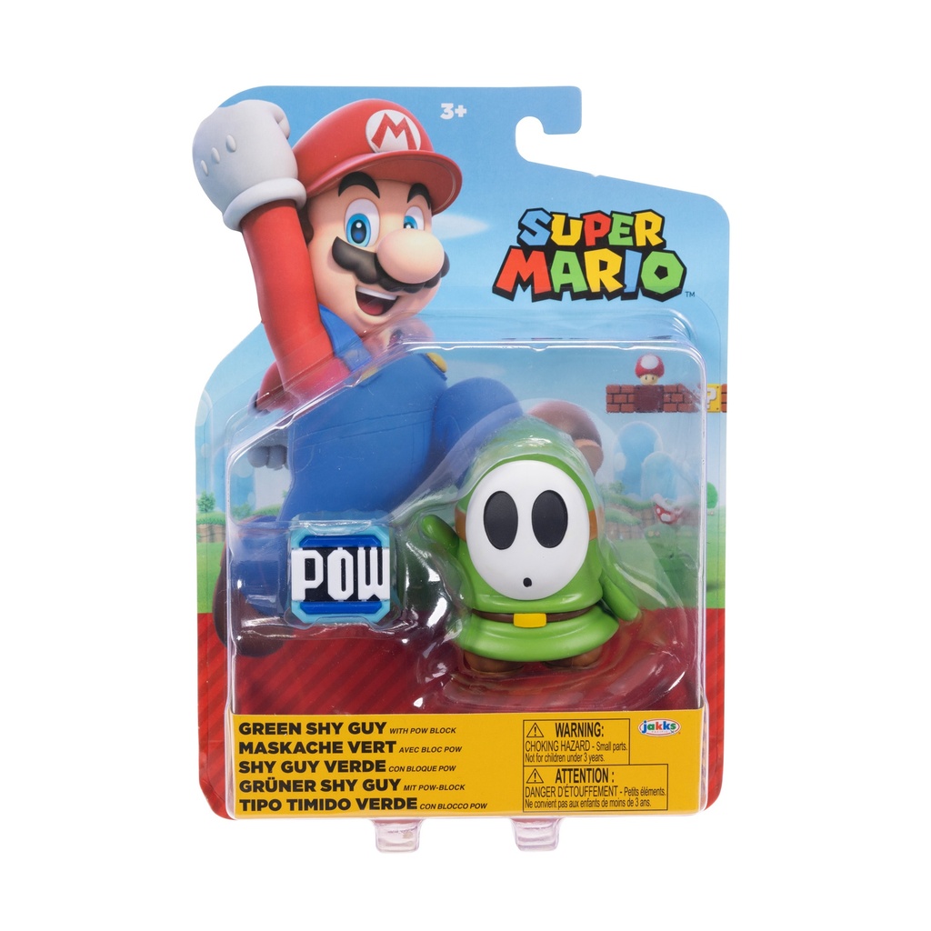 Super Mario 10 cm - Green Shy Guy