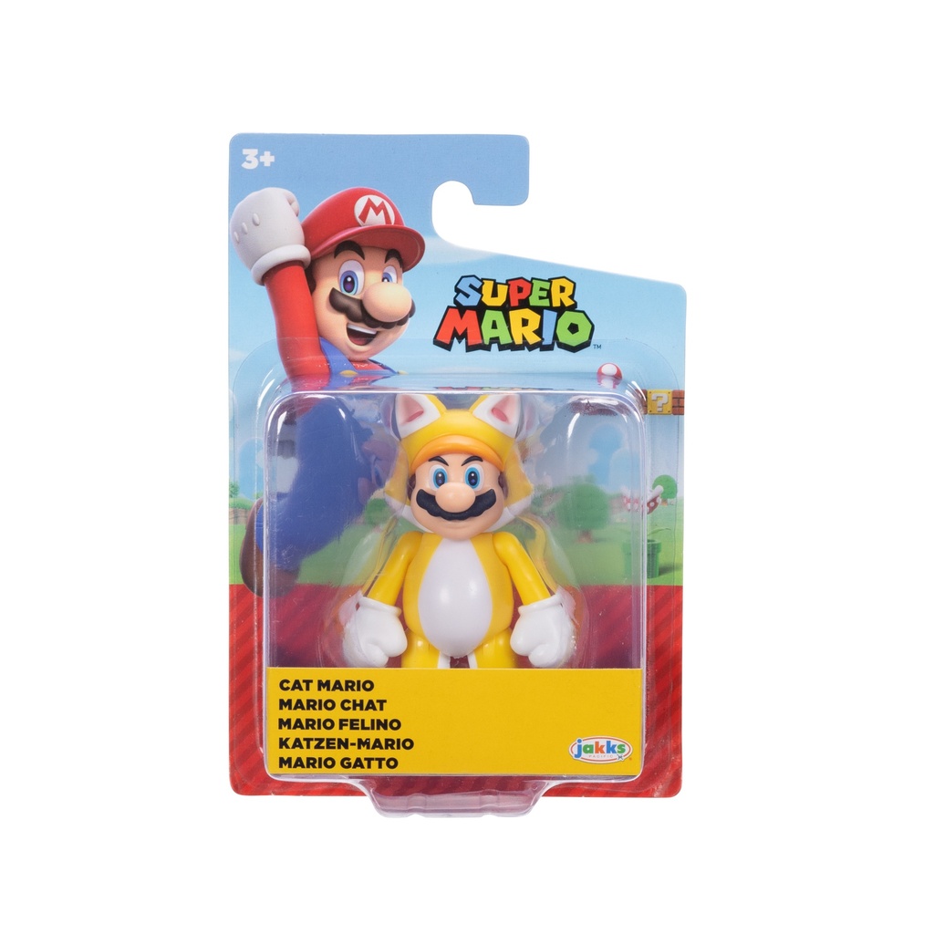 [424574-4] Super Mario 6 cm - Cat Mario