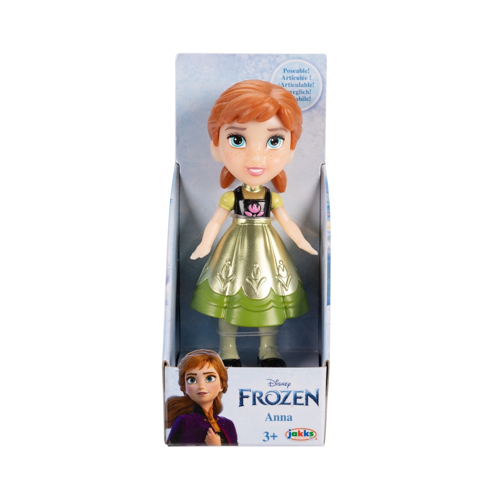 Mini Muñecas 8 cm - Anna verde
