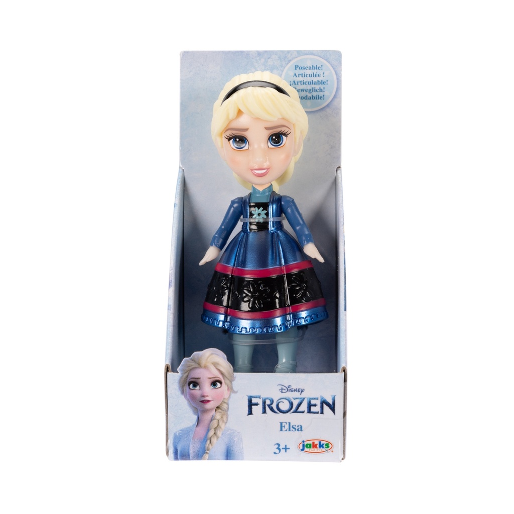 Mini Muñecas 8 cm - Elsa marino