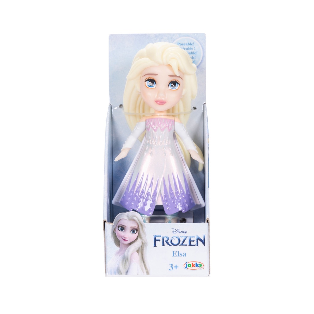 Mini Muñecas 8 cm - Elsa blanca