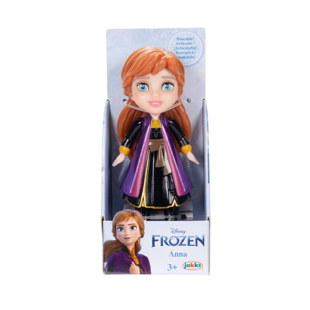 Mini Muñecas 8 cm - Anna negra