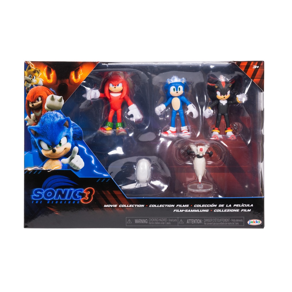 Sonic 3 La Película - Multipack de Figuras 6 cm