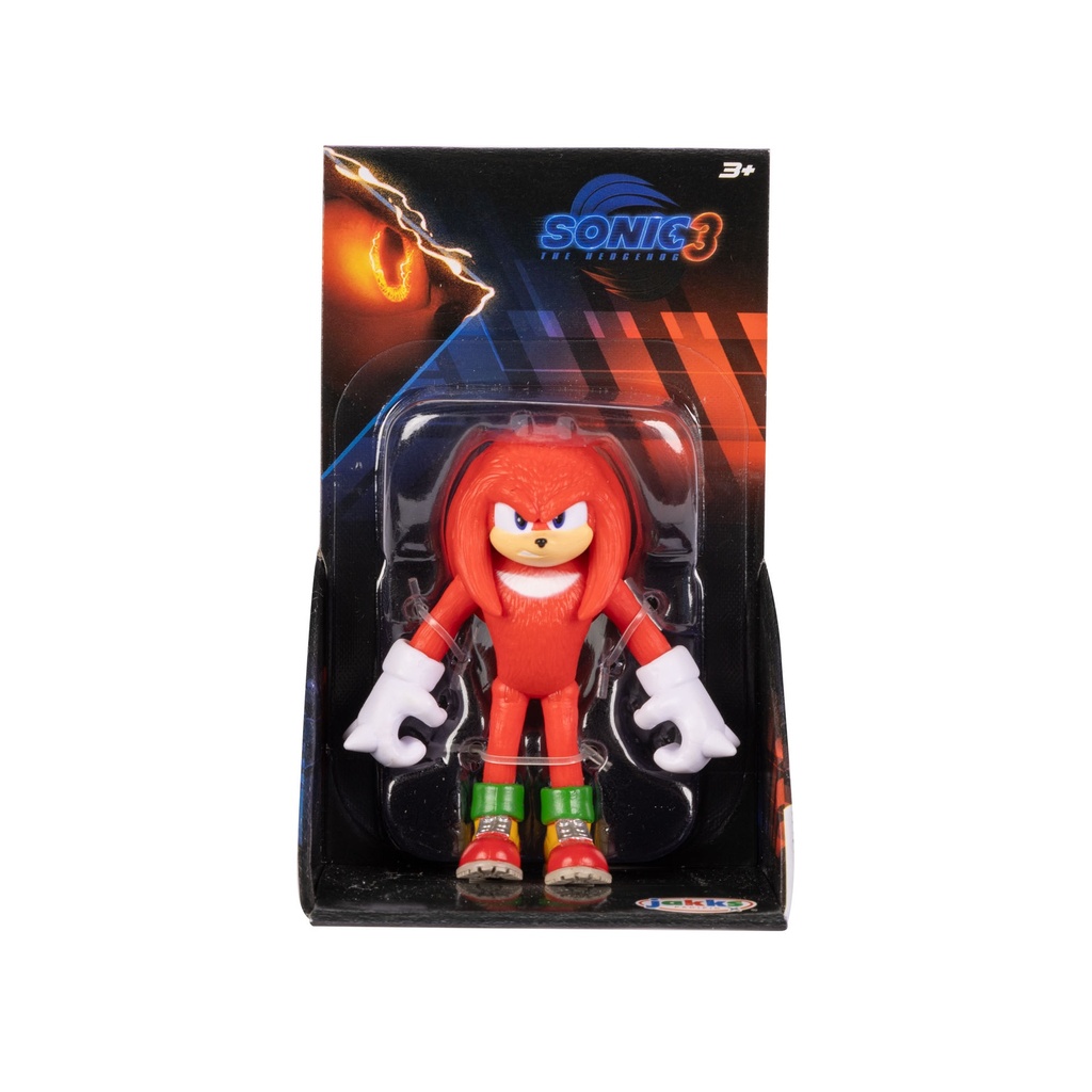 Sonic 3 La Película, Figuras 7 cm - KNUCKLESS