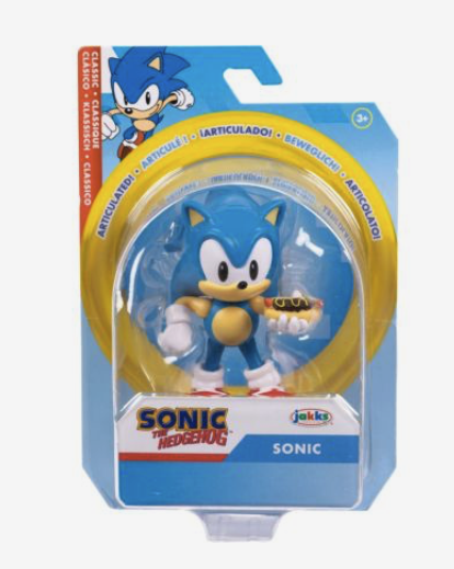 [414344-7] Sonic 2 Figura 7 cm - SONIC CON PERRITO CALIENTE