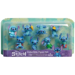 [46254] BLISTER 8 FIGURAS STITCH DISNEY 5CM