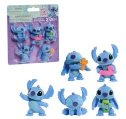 [46267] BLISTER 5 MINI FIGURAS STITCH DISNEY