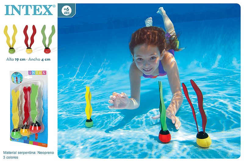 BLISTER JUEGOS ACUATICOS FUN - ALGAS