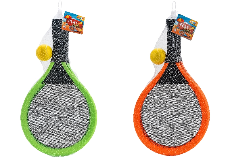 RAQUETAS TENNIS PLAYA C/PELOTA SUAVE