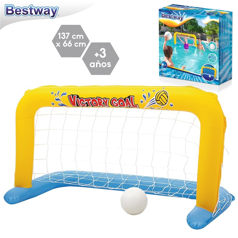 [52123000] JUEGO WATER POLO PISCINA 137 X 66 CM