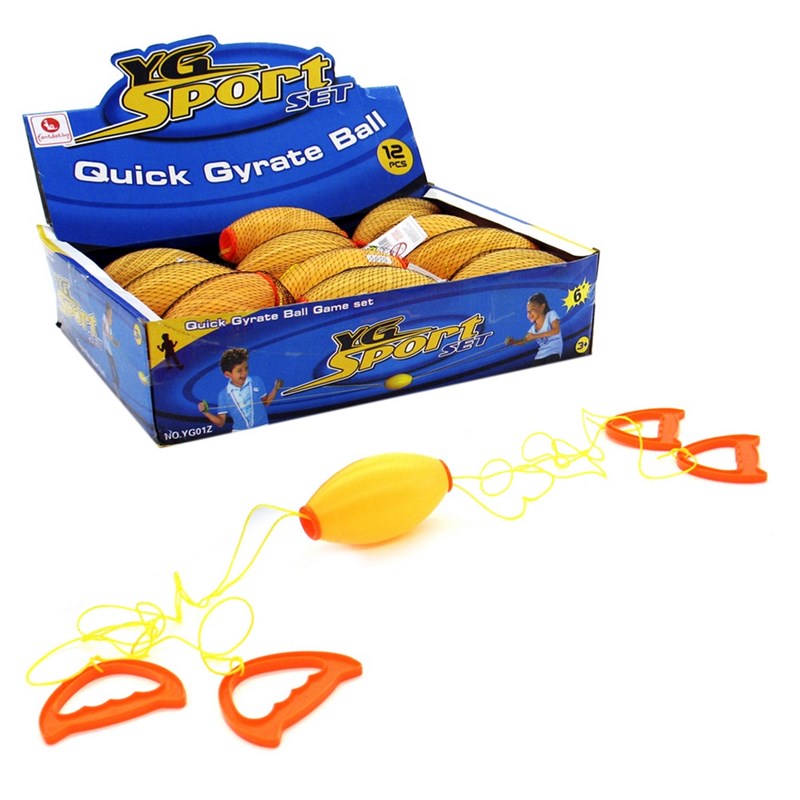 PELOTA CON CUERDA 14 CM