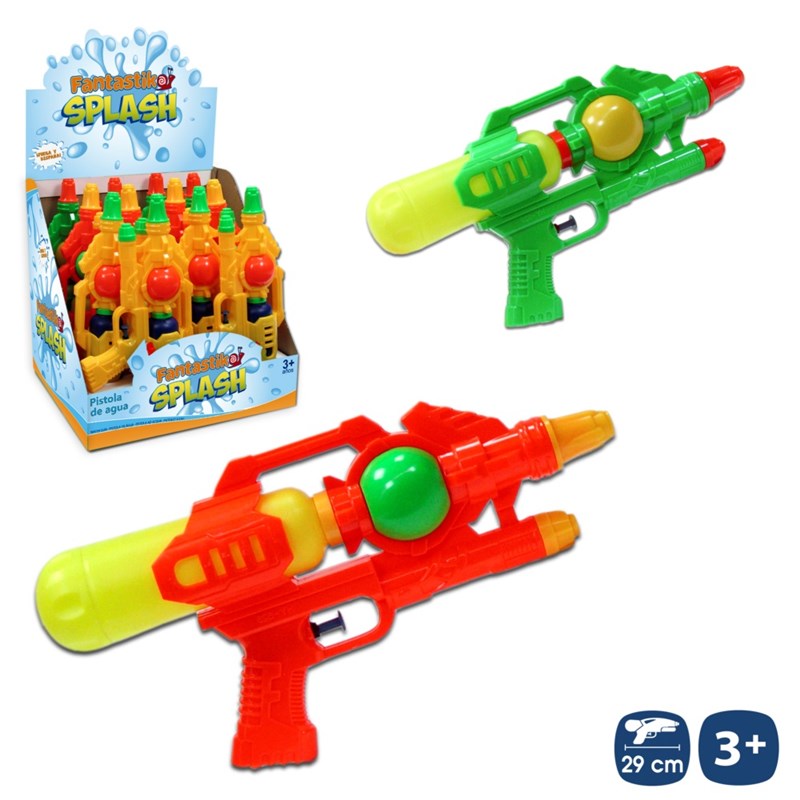 PISTOLA DE AGUA 3/C 29 CM