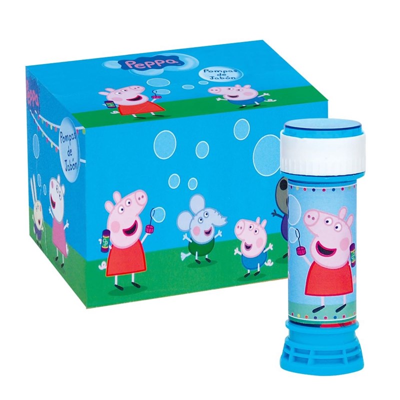 POMPAS DE JABÓN "PEPPA PIG"