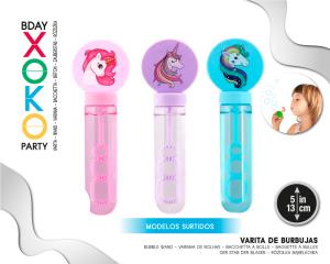 [56895] VARITA DE BURBUJAS UNICORNIO