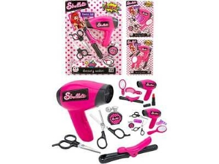 SET PELUQUERIA CON SECADOR Y ACCESORIOS