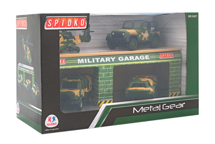 DIE CAST VEHICULOS MILITARES 4 PCS