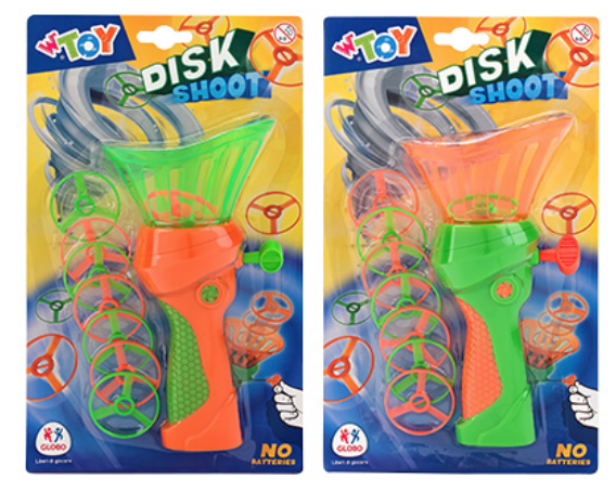 LANZA MINIDISCOS 8PCS 2 COL.