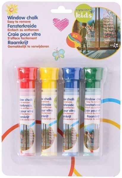 [871125202077] Tiza Ventanas párr 4pcs Topwrite niños bl