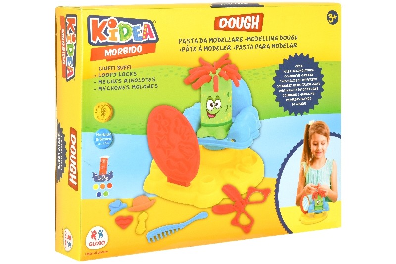 PLASTILINA PELUQUERIA CON ACCESORIOS  5x85 gr. KID