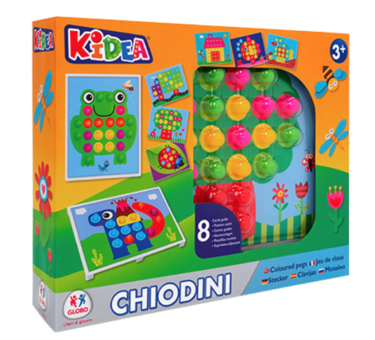 MOSAICO CHIODINI 80PZS CON BASE