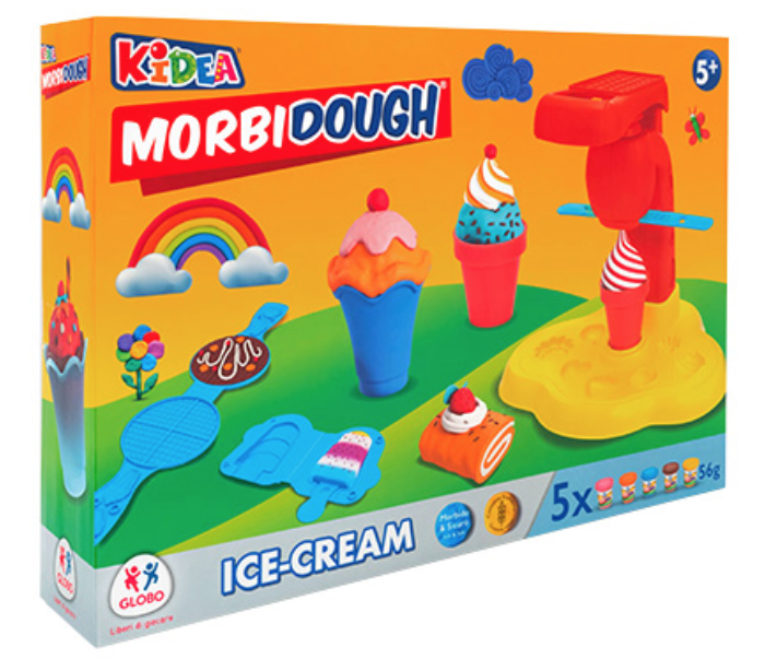 CREA HELADOS CON PLASTILINA 5X56GRS C/ACC