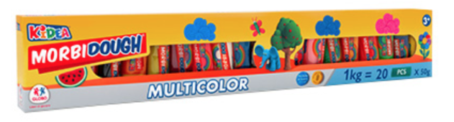 [40392] PLASTILINAS 20 TUBOS 20X50GR