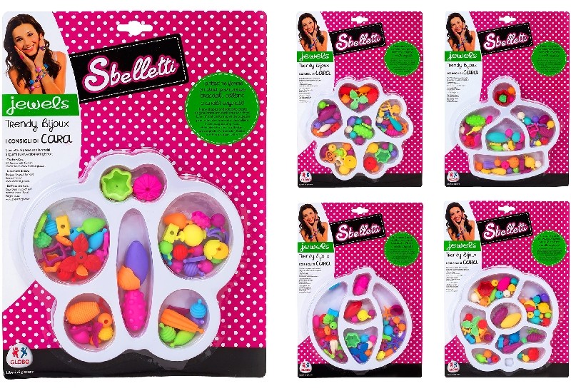 [38119] BOLAS DE PLASTICO PARA PULSERAS 50 PZ SBELLETI