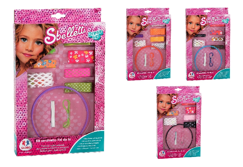 RIBBONS AND BOWS DIY SET 4ASST