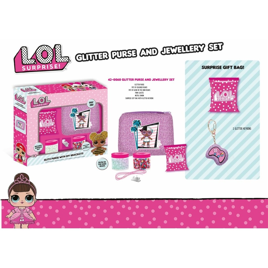 [420-060] BOLSITA GLITTER LOL