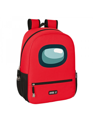 MOCHILA DE 40 CM AMONG US RED