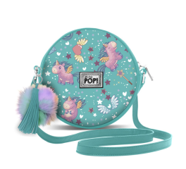 OHMYPOP BOLSO REDONDO MAGIC TURQUES