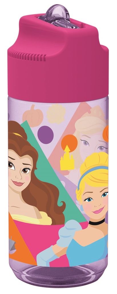 St Botella Tritan Hidro Peque.430 Ml Disney  Princess Bright & Bold