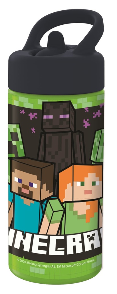 St Botella Pp Playground 410 Ml Minecraft