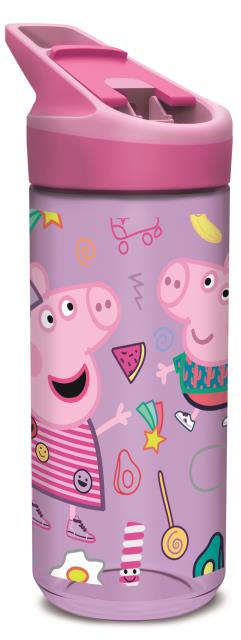 [13997] St Botella Tritan  Peppa Pig Haze Mediana 620 Ml.
