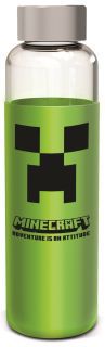 St Bot.Cristal C/Funda - 585 Ml Minecraft