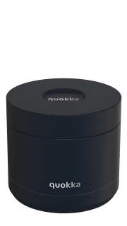 [40114] QUOKKA RECIPIENTE COMIDA TERMICO A.INOX 600 ML WHIM BLACK