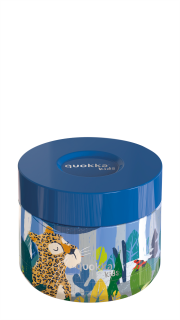 [40097] QUOKKA RECIPIENTE COMIDA TERMICO A.INOX 360ML WHIM JUNGLE