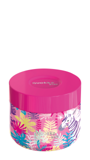 [40099] QUOKKA RECIPIENTE COMIDA TERMICO A.INOX 360ML WHIM ZEBRAS