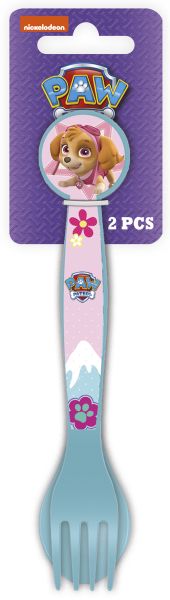 [86717] St Set Cubiertos Paw Girl