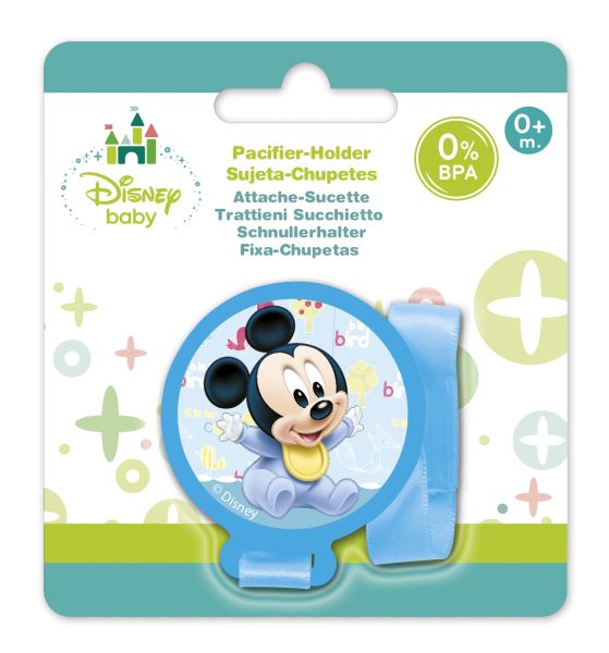 [39823] St Sujeta Chupetes En Blister Mickey