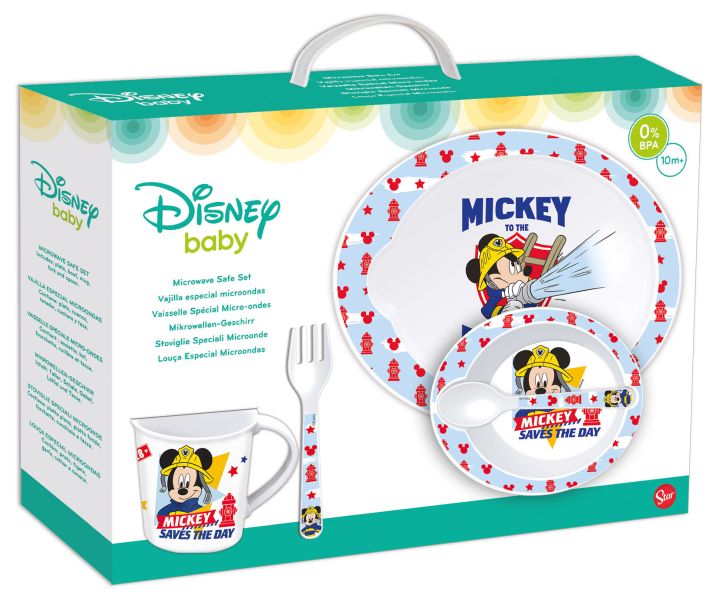 St Set Micro Baby 5 Pcs. Mickey