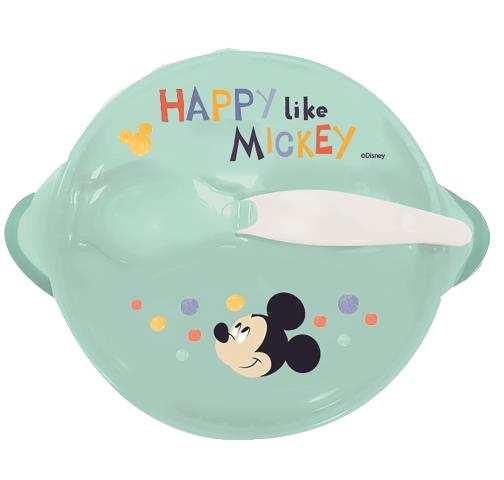 [13031] St Bowl Antivuelco C/Tapa Y Cuchara Cool Like Mickey