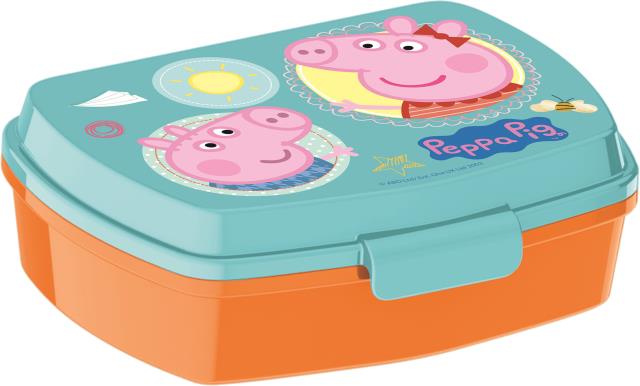 [13914] Sandwichera Rectangular Peppa Pig Core