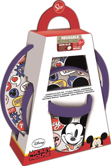 [50181] St Set Antides.Prem.Bicolor 3Pcs It´S A Mickey Thing